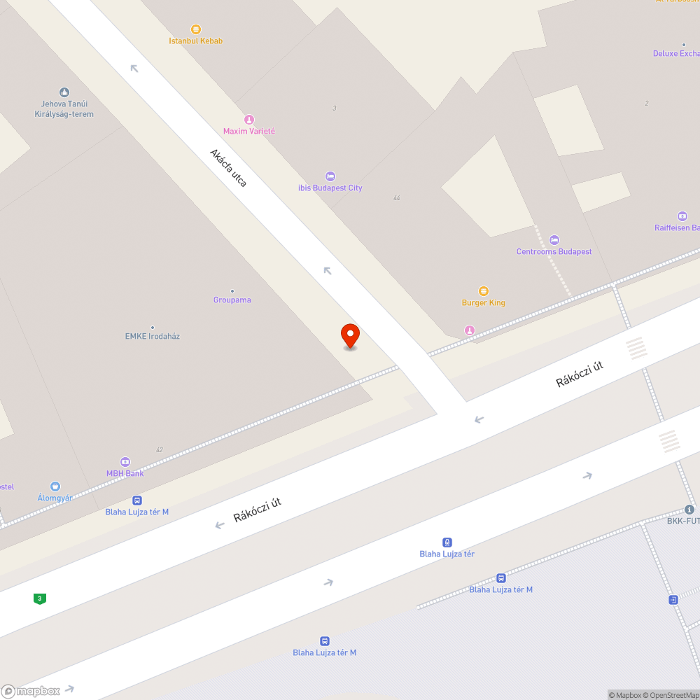 Hiányzó tábla/felesleges útburkolati jel bejelentés helye