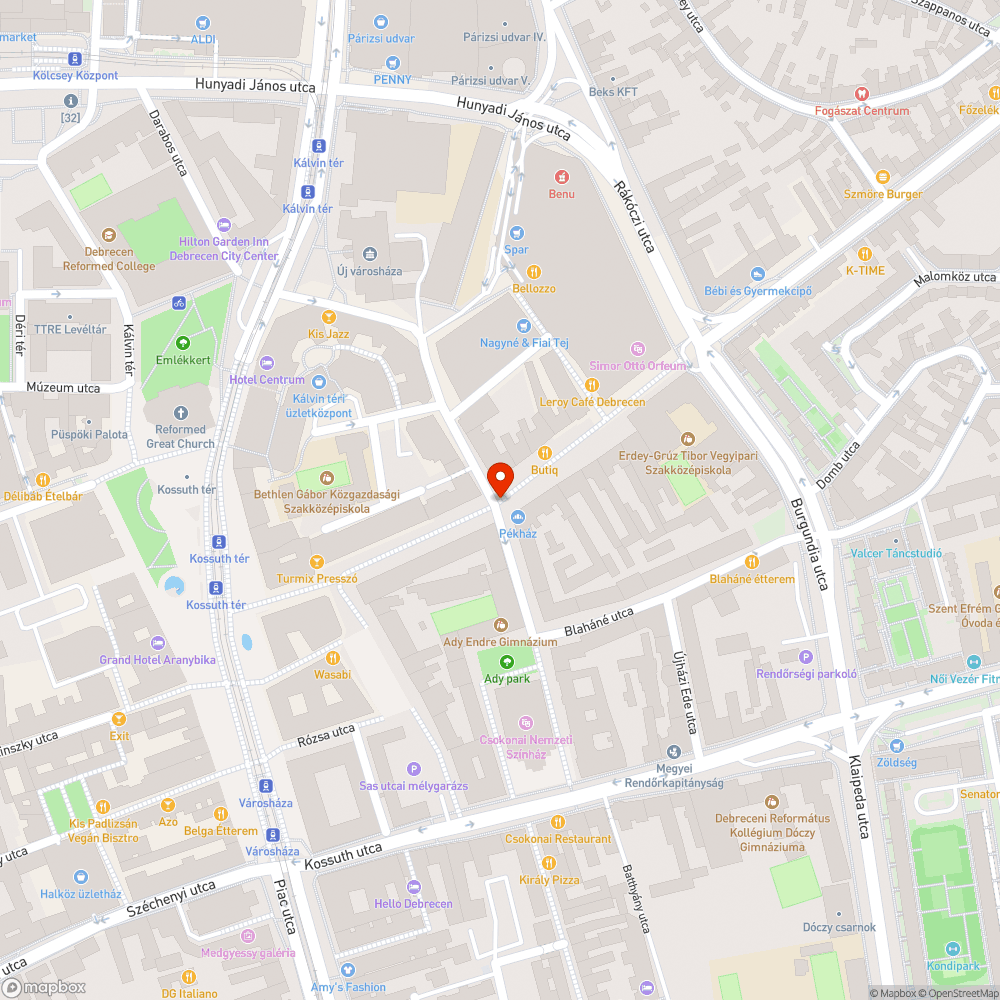 hibás lámpafej bejelentés helye