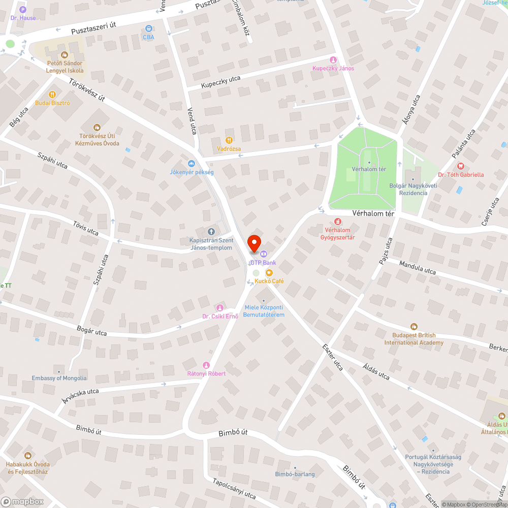 Hiányzó virágok bejelentés helye