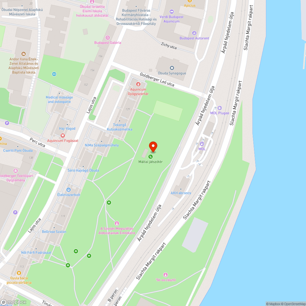 Lajos utcai máltai játszótér csapja zárva bejelentés helye