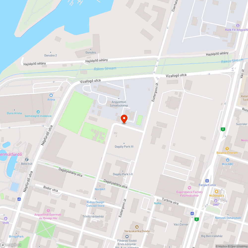 Gaz bejelentés helye