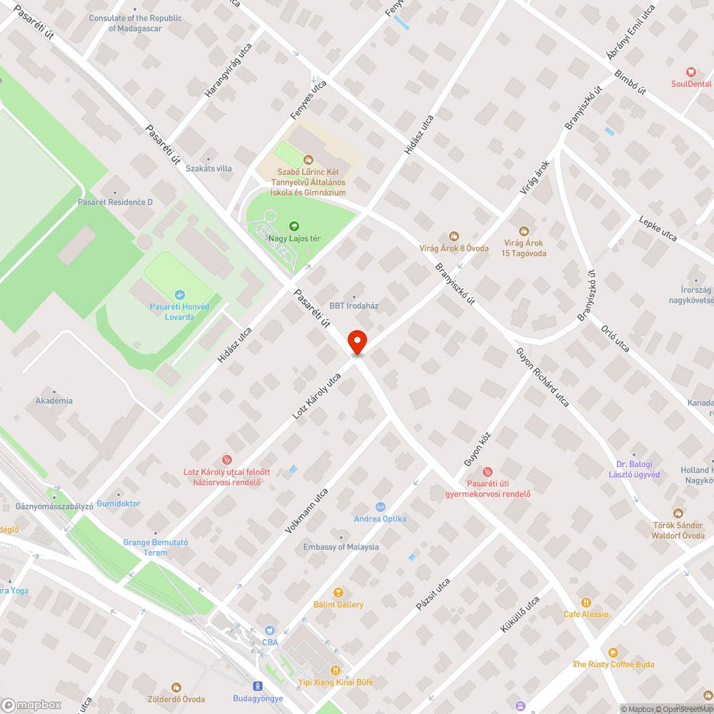 Nem látható KRESZ tábla bejelentés helye