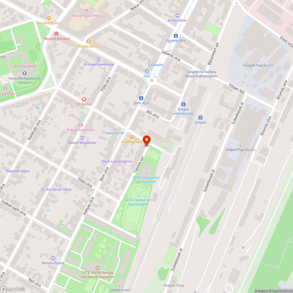 Kivágott tuják bejelentés helye