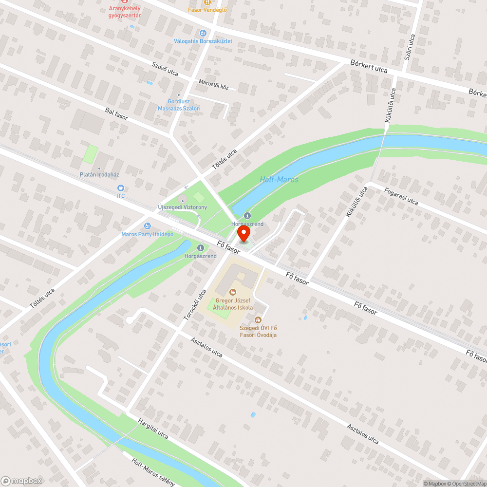 Hiányzó járda és bicikliút bejelentés helye