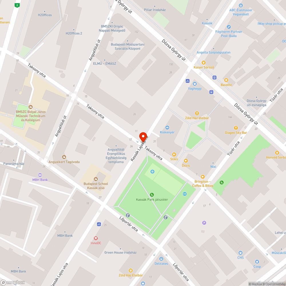 Kidőlt jelzőtábla bejelentés helye