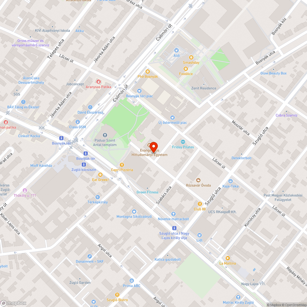 Eldugult csatornaszem Rózsavölgyi utcában bejelentés helye