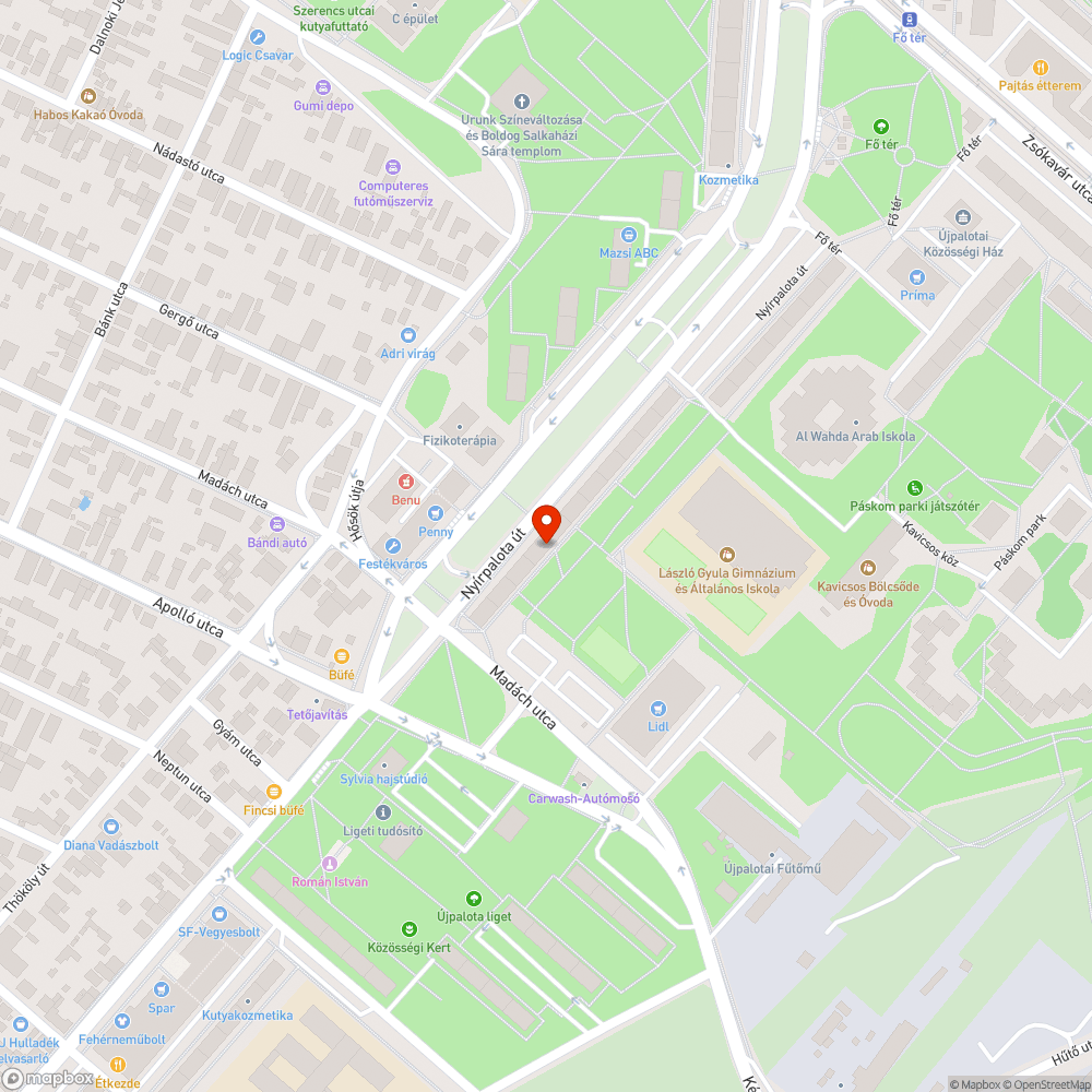 Balesetveszélyes játszótér bejelentés helye