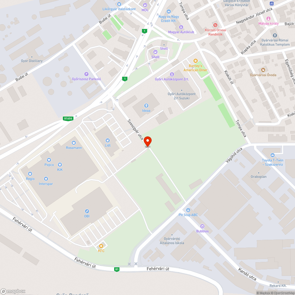 Balesetveszélyes kereszteződés, tilosban közlekedők bejelentés helye