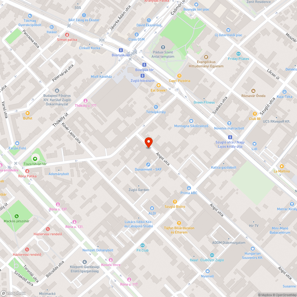 Évek óta elhagyott autó bejelentés helye