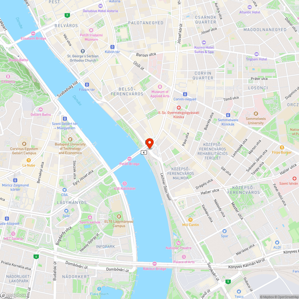 Boráros téri Futár kijelzők nem működnek bejelentés helye