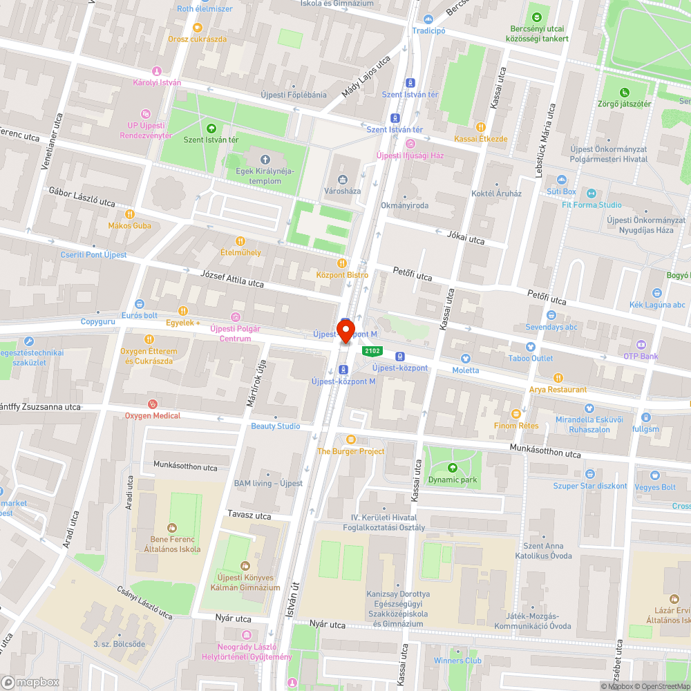 Kiégett veszvilágítás bejelentés helye