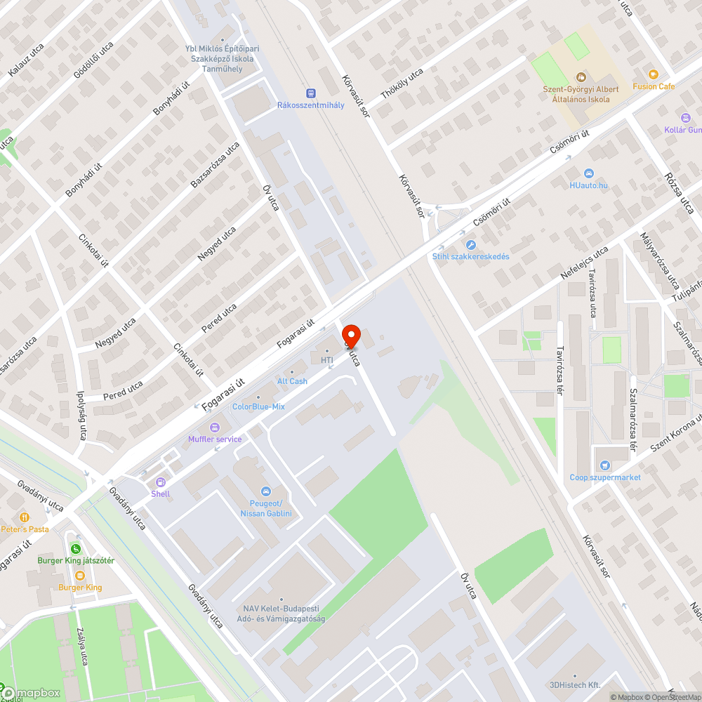 Közterület lezárása fém keritéssel bejelentés helye