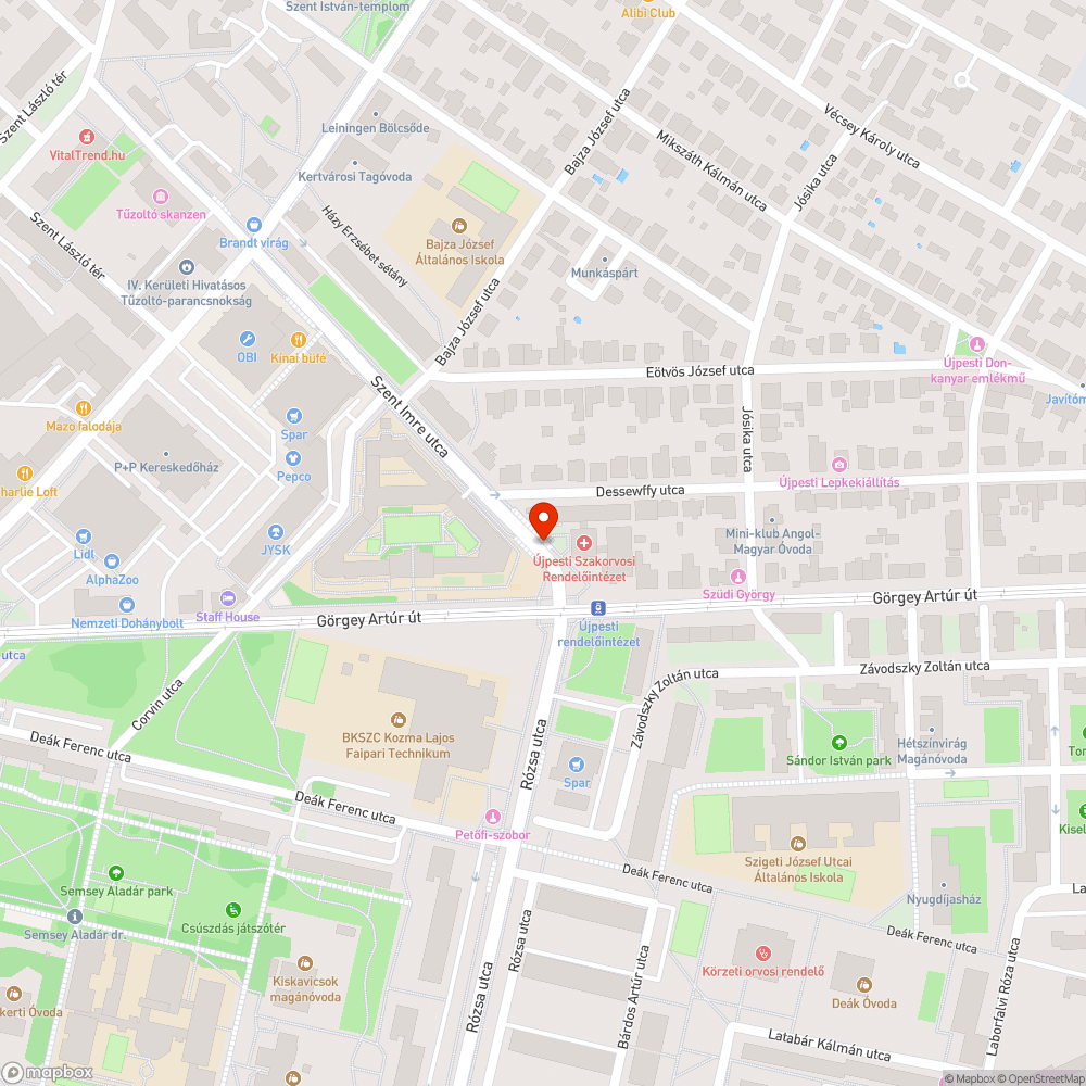 SzTK kevés mobil parkoló bejelentés helye