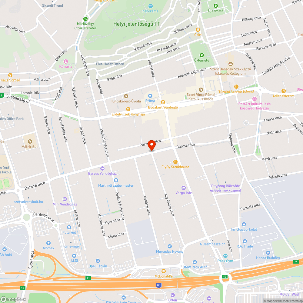 Nem lehet belátni a kereszteződésben bejelentés helye