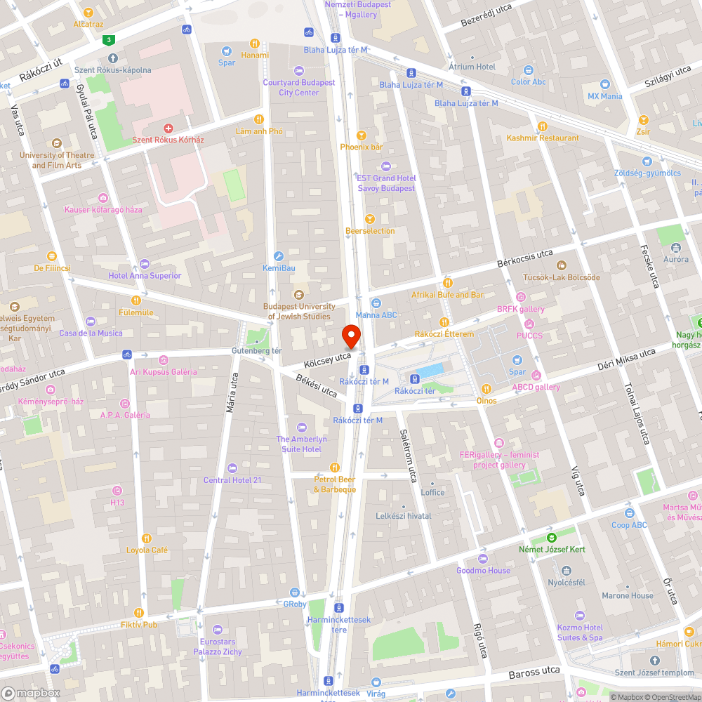 Sérült lámpa bejelentés helye