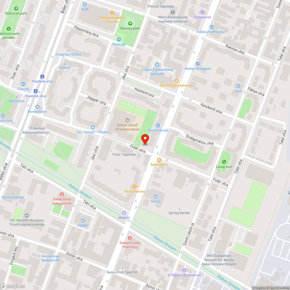 Veszélyesen lógó faág bejelentés helye