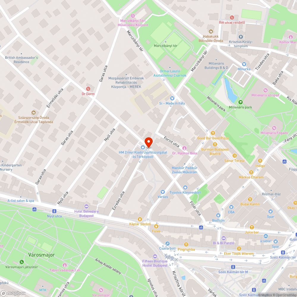 Összefirkált utcanévtábla bejelentés helye