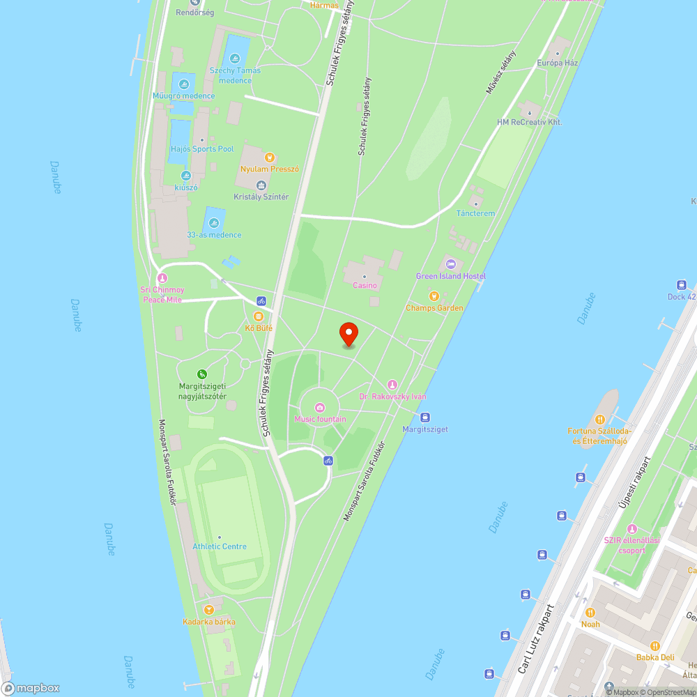 Szolgáltatás kiesés a Margitszigeten bejelentés helye