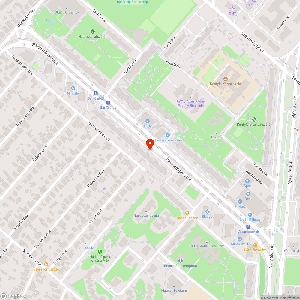 Elhagyott Peugeot bejelentés helye