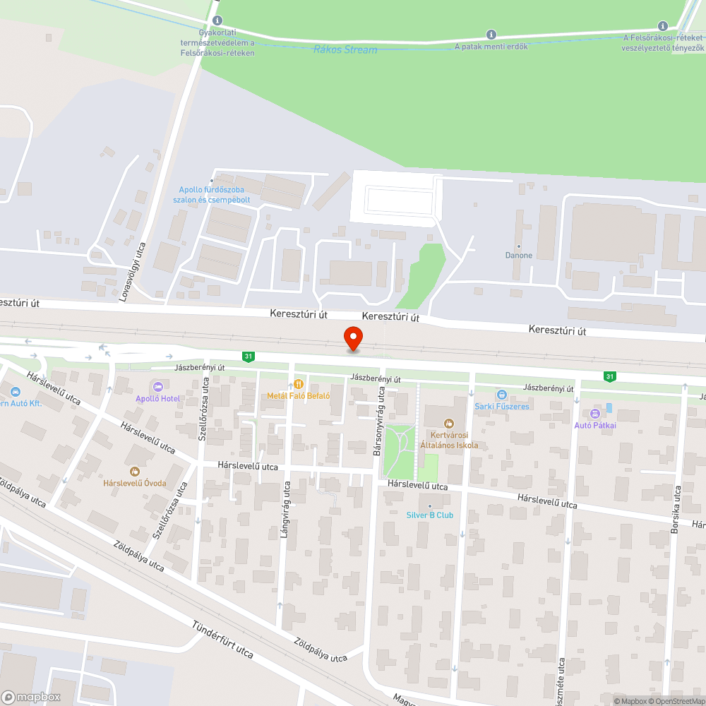 Egy a földben hagyott fa gyökérzet bejelentés helye