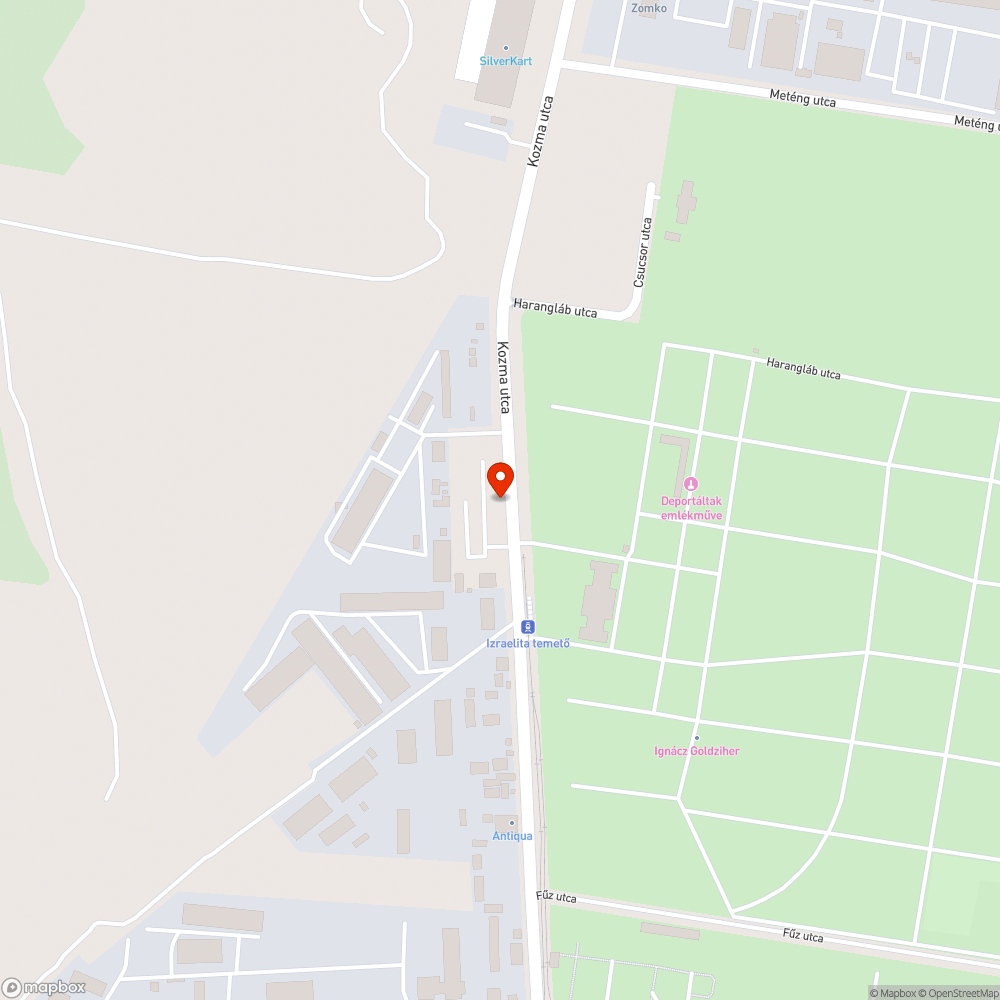 Egy fa gyökérzet bejelentés helye