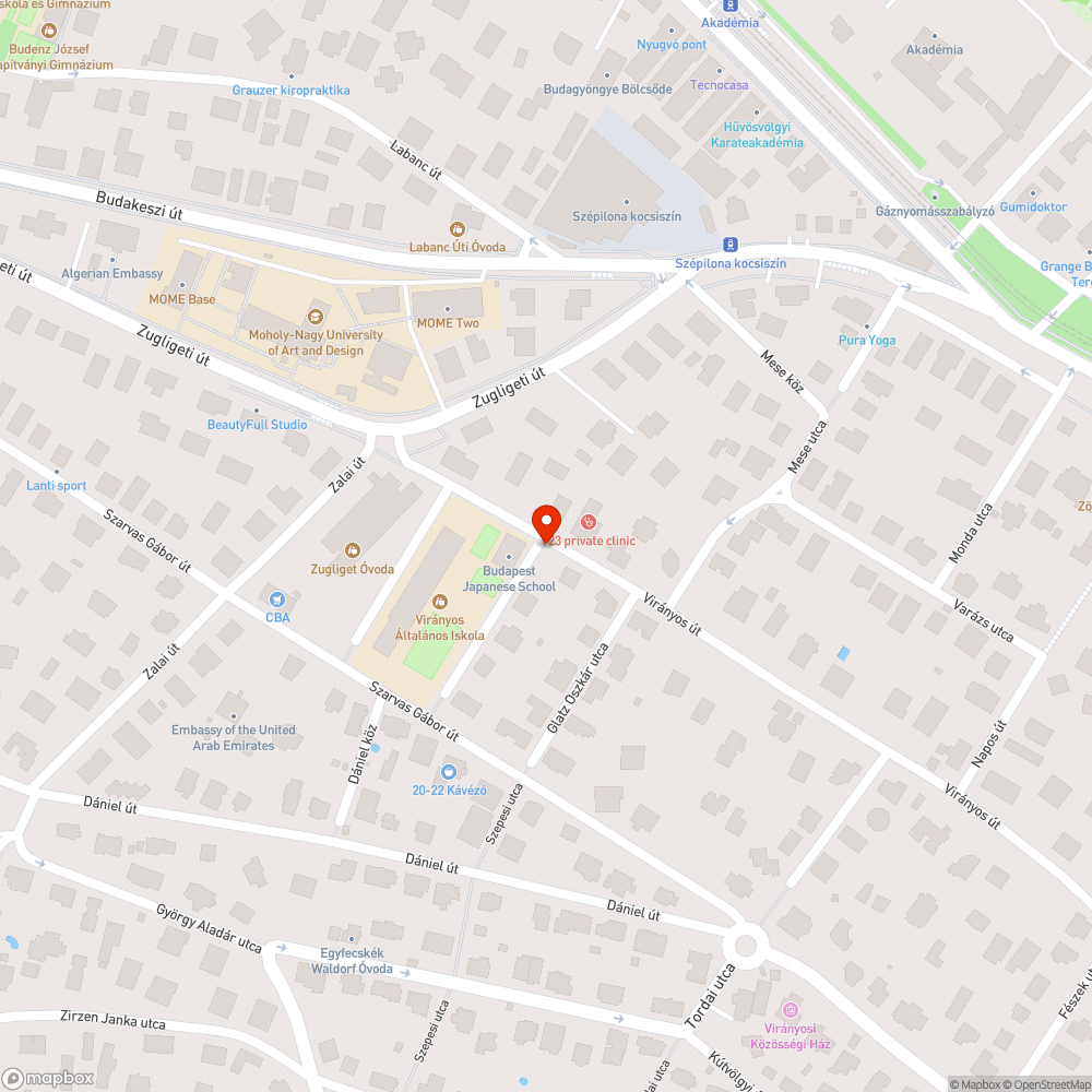 Eresztő tűzcsap bejelentés helye