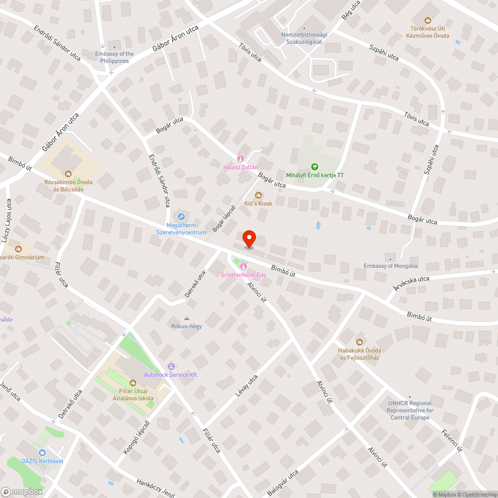 Kitört tábla bejelentés helye