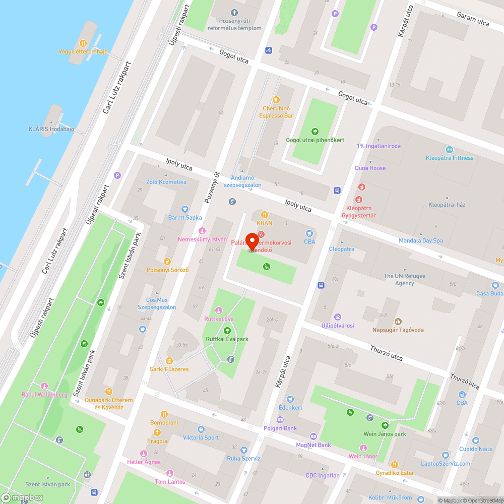 Több zsák szemét a Kárpát játszótéren bejelentés helye