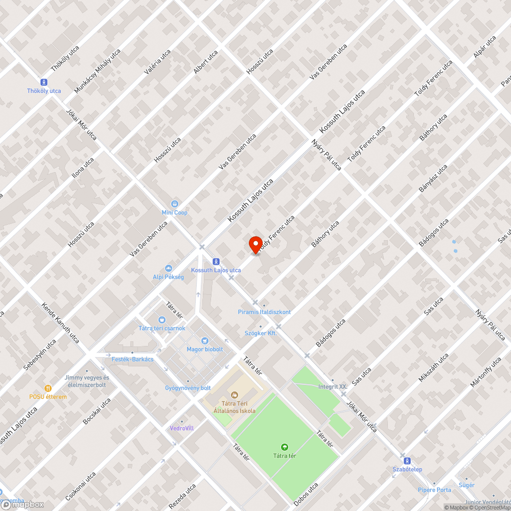 Járdából kiálló vaskocka, repedezett járda bejelentés helye