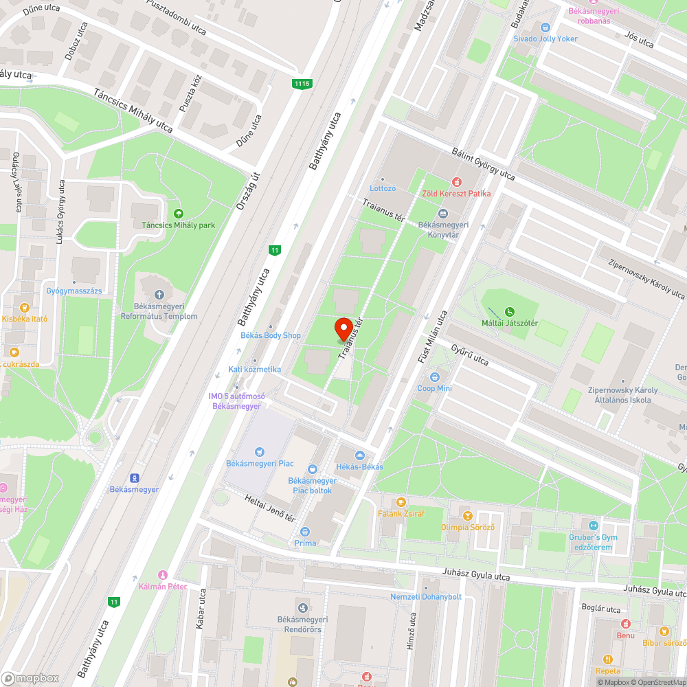 Fűnyírás bejelentés helye