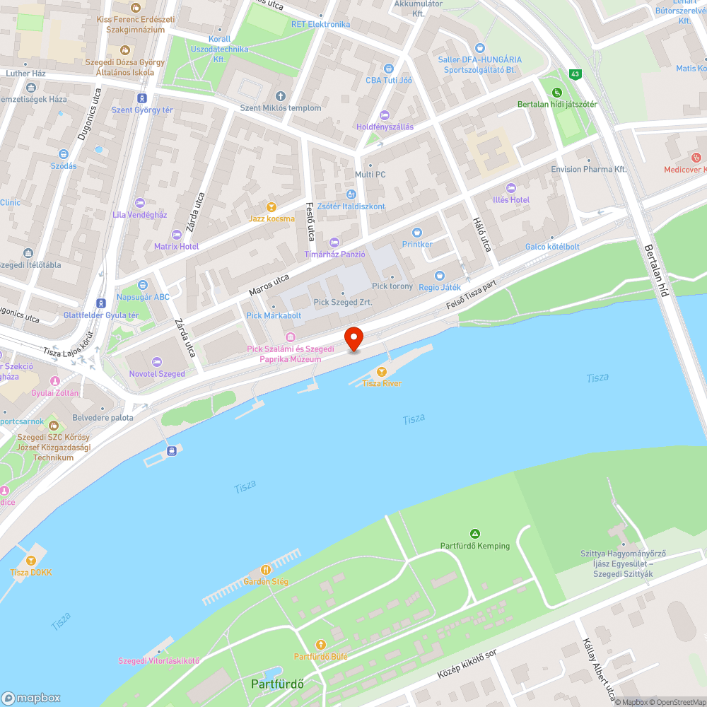 Üres közműoszlop bejelentés helye