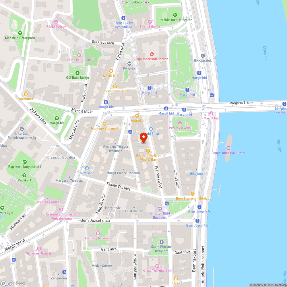 Balesetveszélyes korlát bejelentés helye