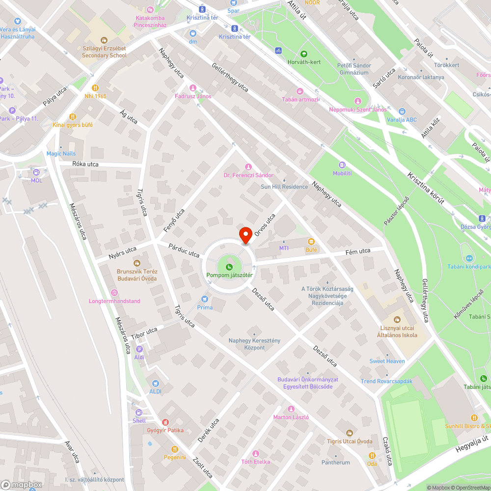 Régi stílusú tábla bejelentés helye