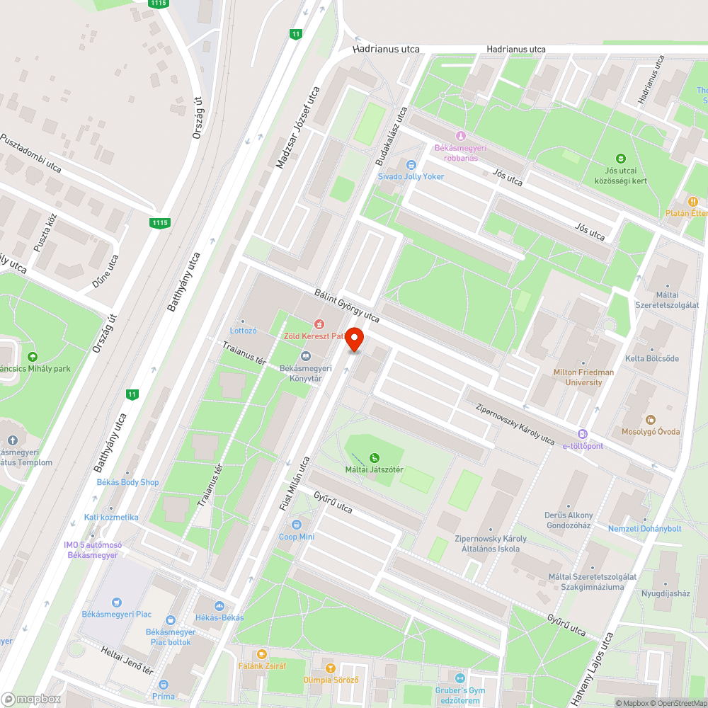 Halott fa bejelentés helye