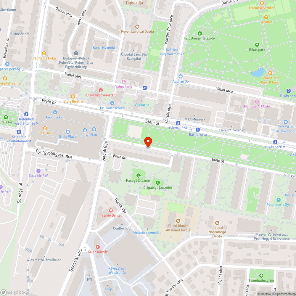 Kiálló vascső bejelentés helye