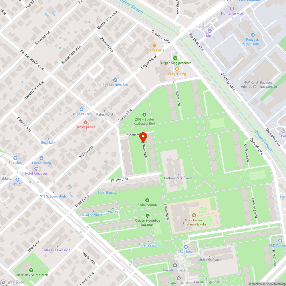 Egy kicsit eltörött bejelentés helye