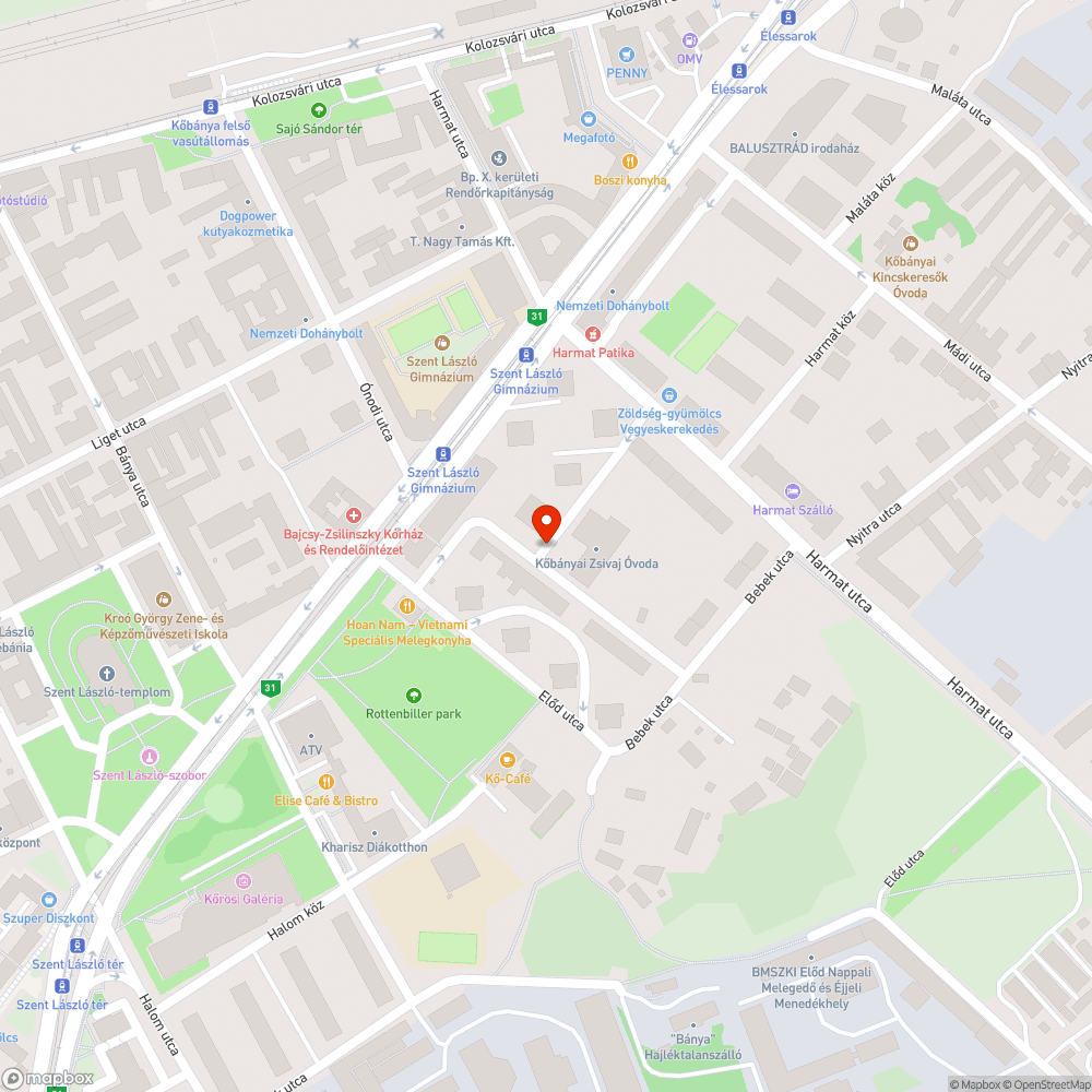 hiányzó/megtévesztő tábla bejelentés helye