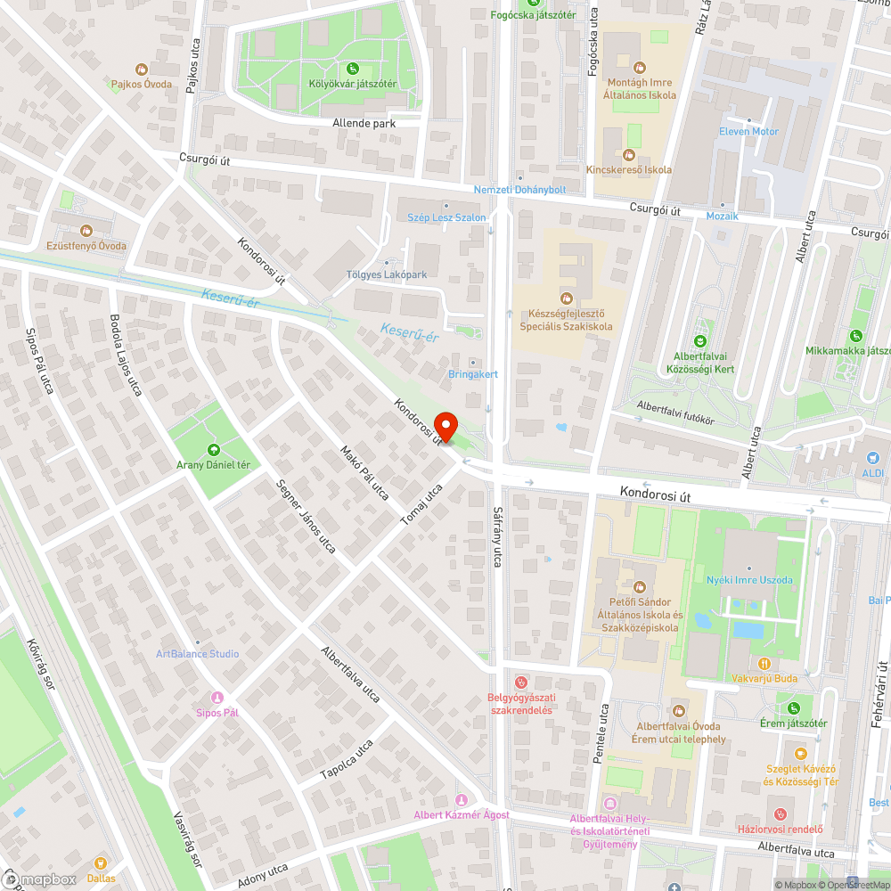 Szemét az út mellett bejelentés helye