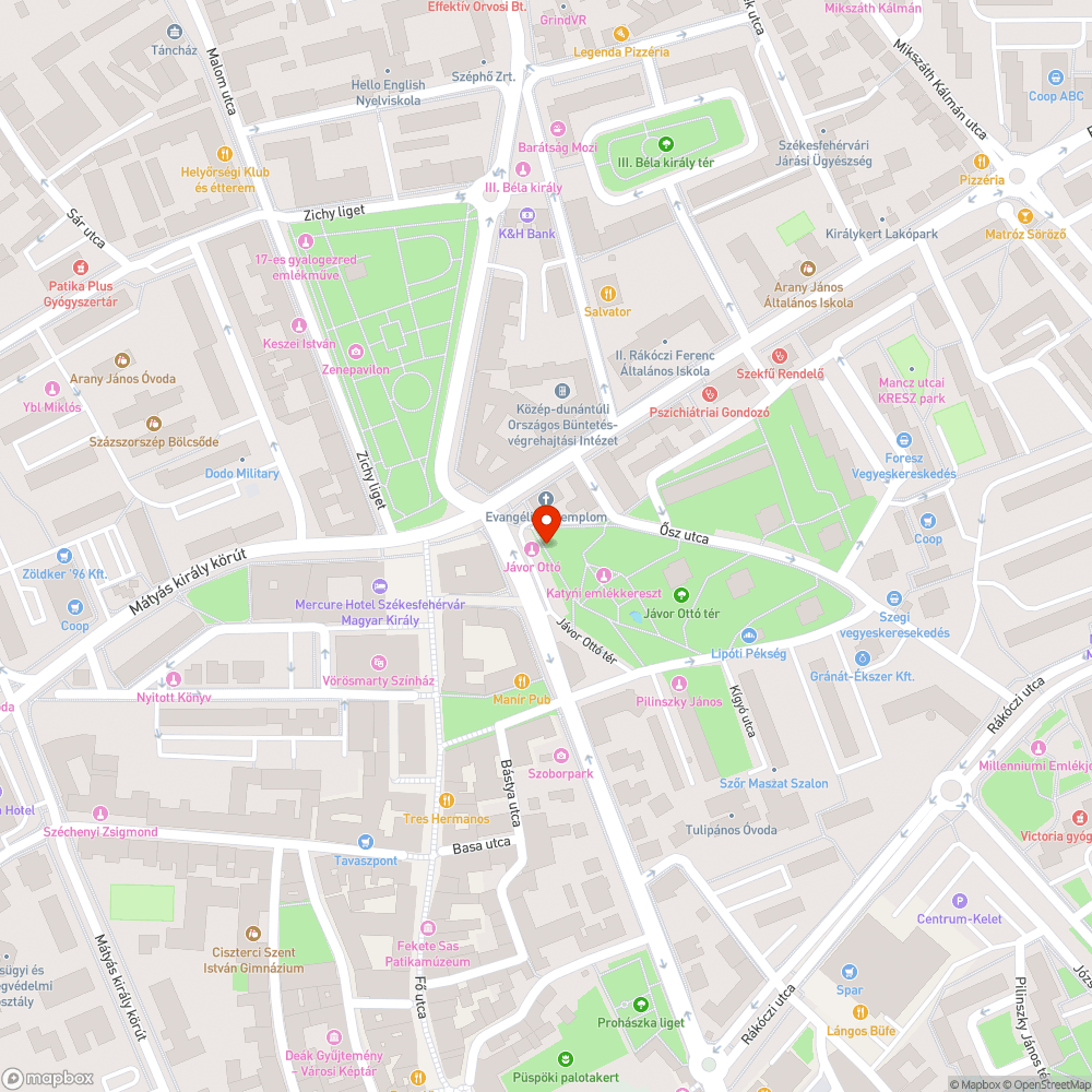 Felborult kerékpár tároló bejelentés helye