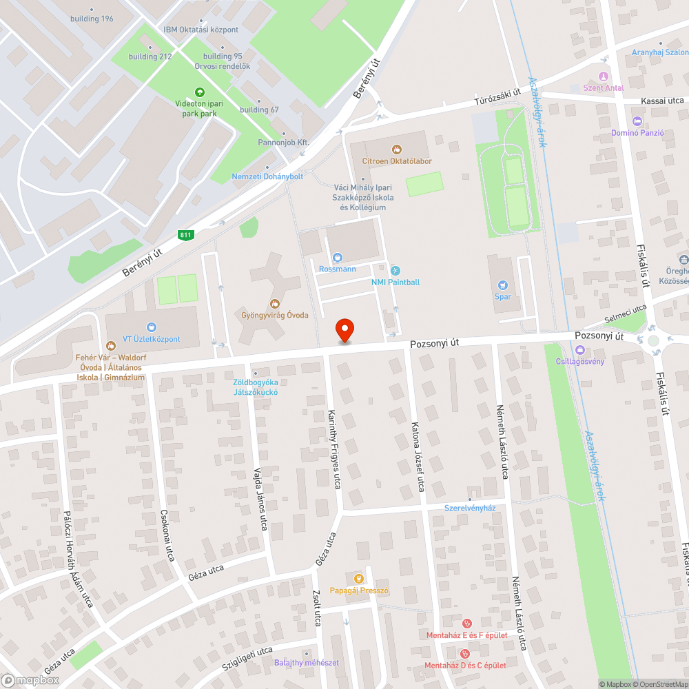 Megsüllyedt csatornafedél bejelentés helye