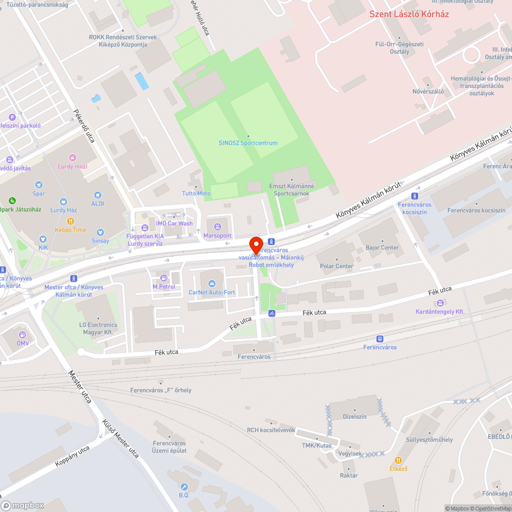 Tábla le fog esni bejelentés helye