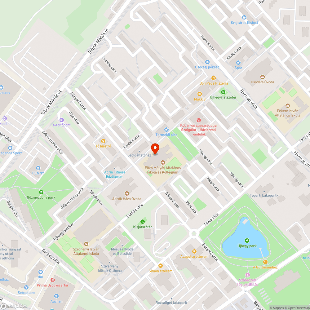 Térkövek a virágágyásban bejelentés helye