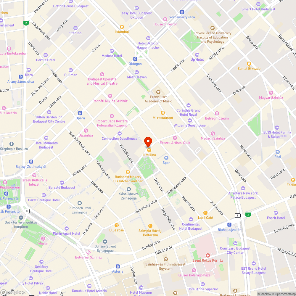 kátyú a Dob utcában bejelentés helye