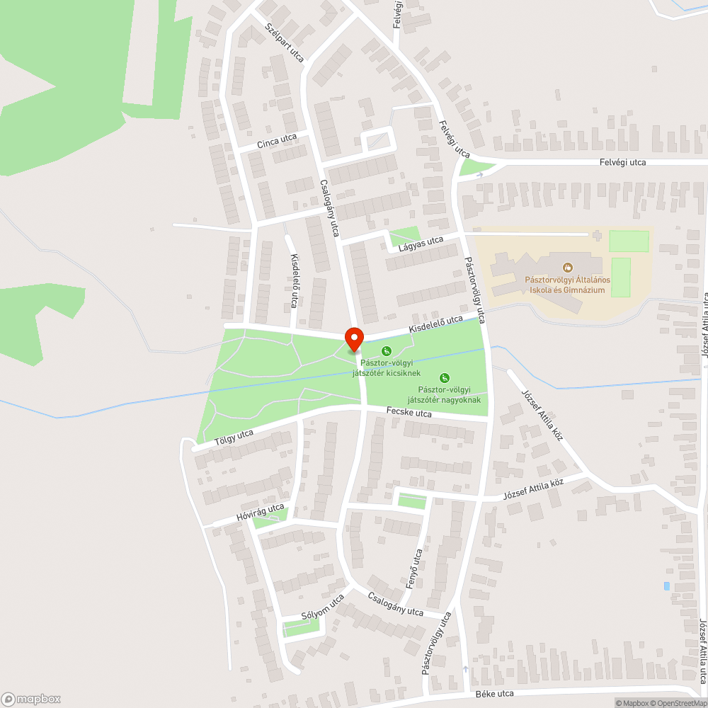 Eger Csalogány úton teljes hosszában rengeteg úthiba bejelentés helye