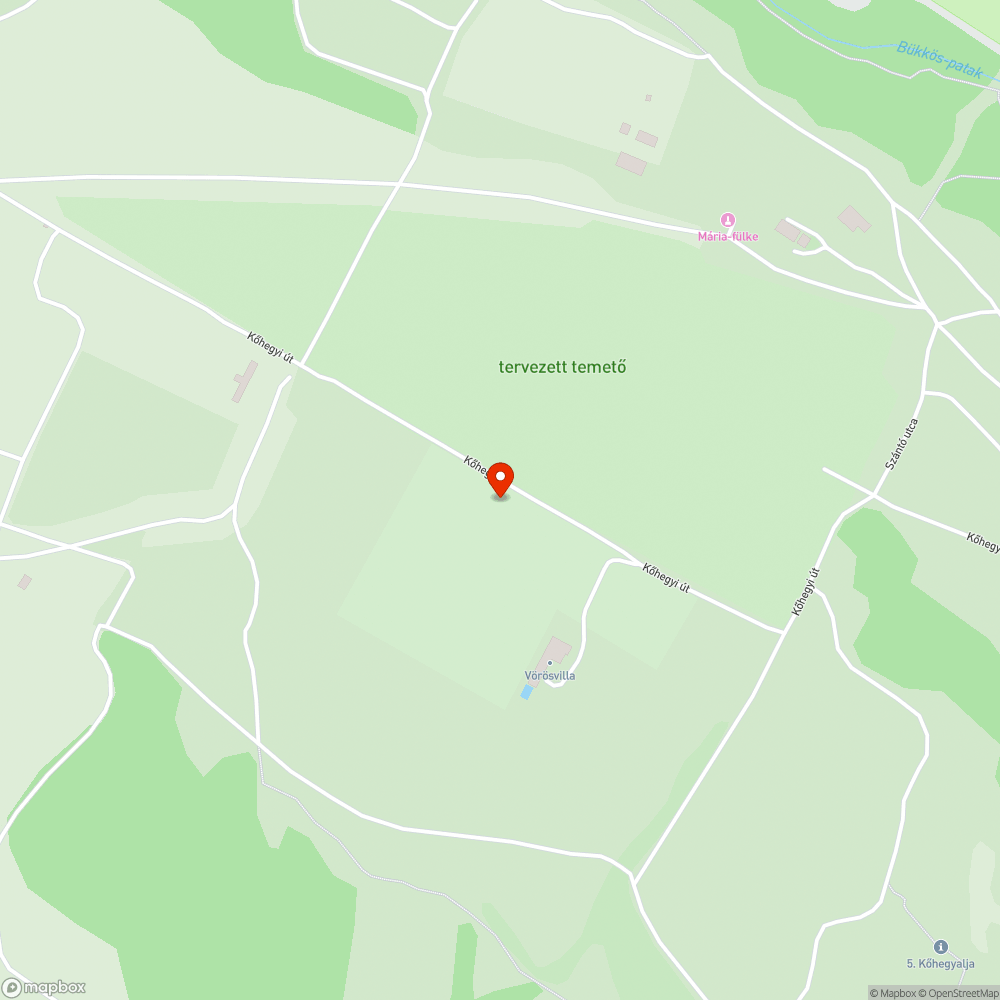 Szanaszét fújta a szél a szemetet a Kő-hegy alatt bejelentés helye