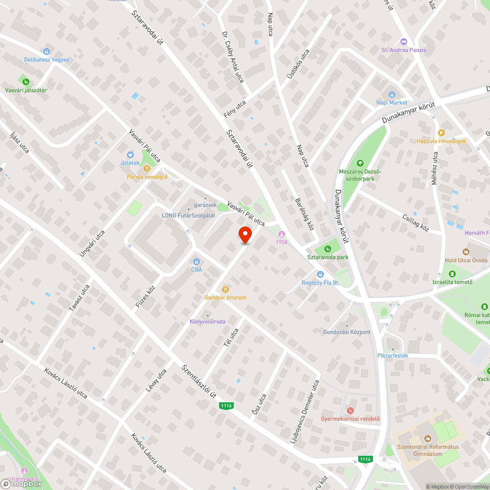 Kátyúsodás a Sas utcában bejelentés helye