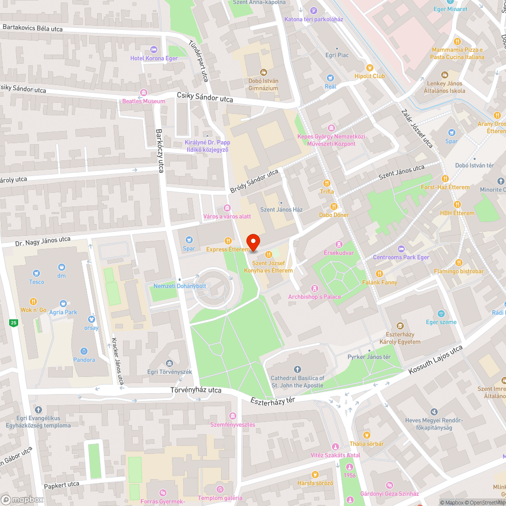 Széchenyi út - Buszpályaudvar közötti lépcsők állapota bejelentés helye