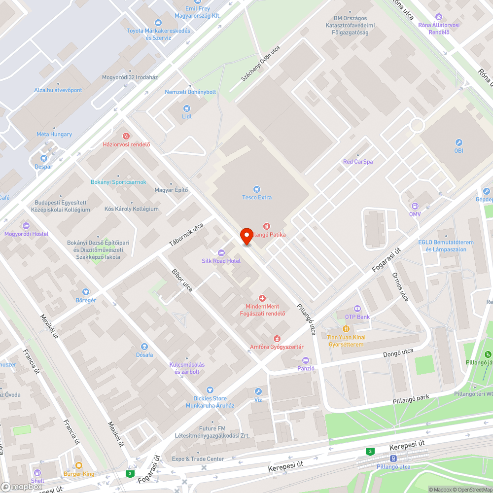 Pillangó utcai járda és útszegély rossz állapota. bejelentés helye