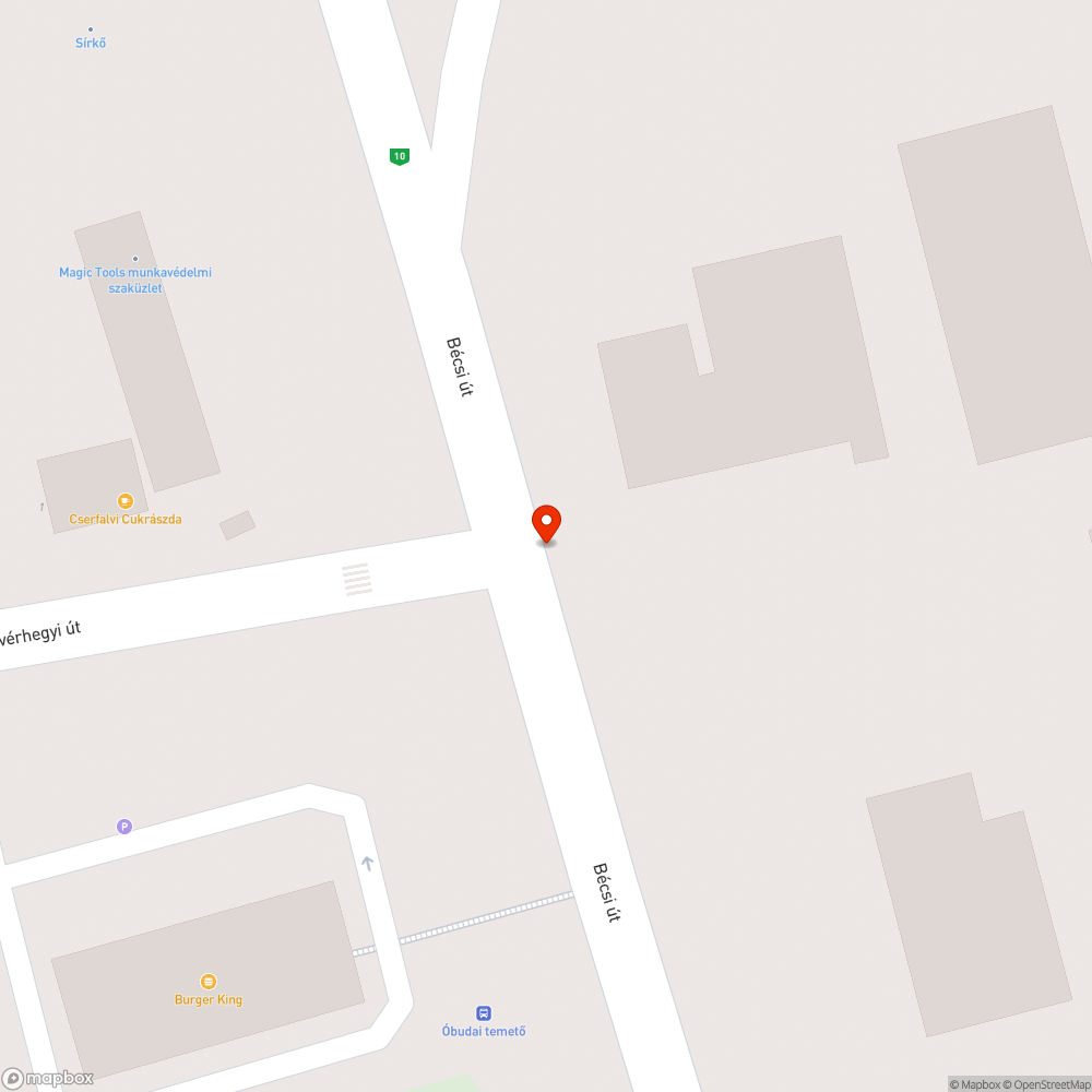 Sérült közlekedési lámpák, III. ker. Testvérhegyi út bejelentés helye