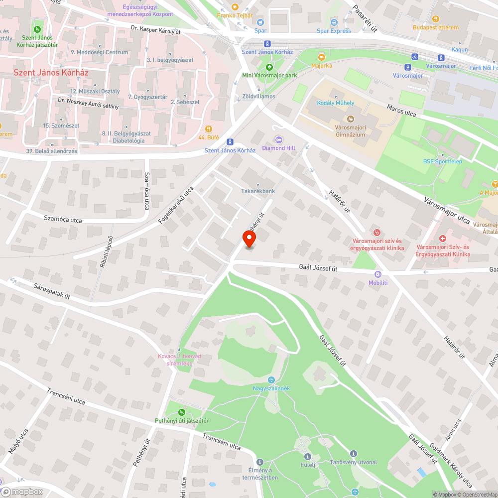 Lépcső átjárhatatlan bejelentés helye